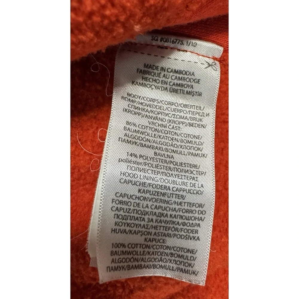 Polo Ralph Lauren Hoodie Large Full Zip Up Waffle Thermal Sweatshirt Casual